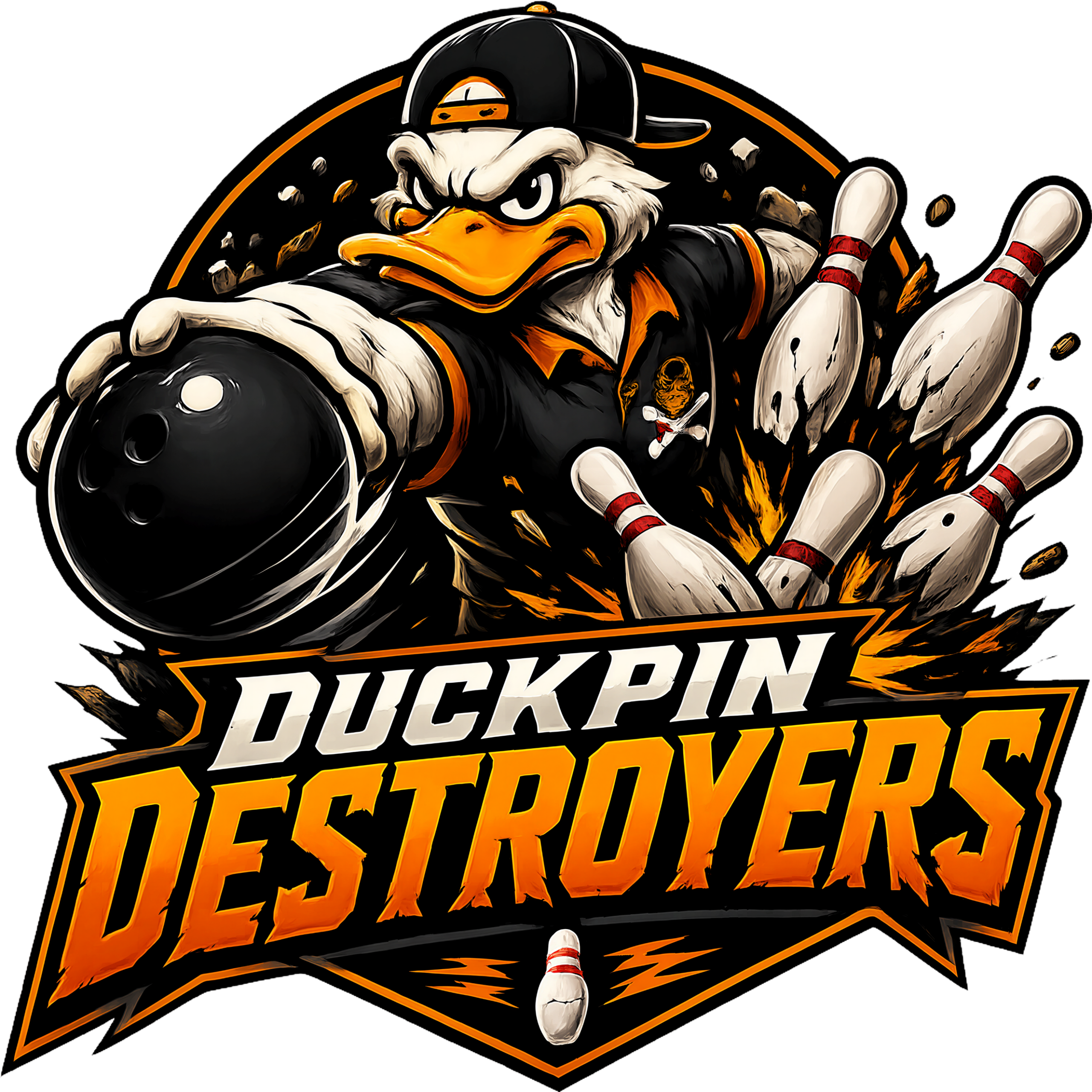 Duckpin Destroyers logo